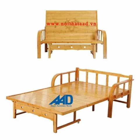 Mẫu Giường Gấp Thành Ghế