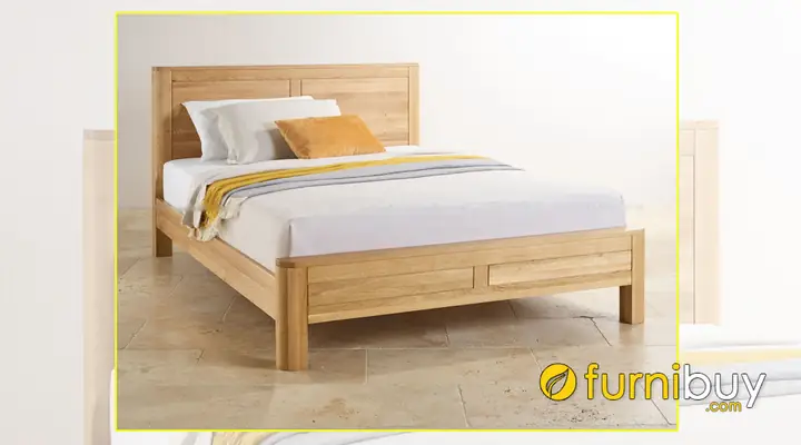 Mẫu Giường Gỗ 1.2 M Đẹp