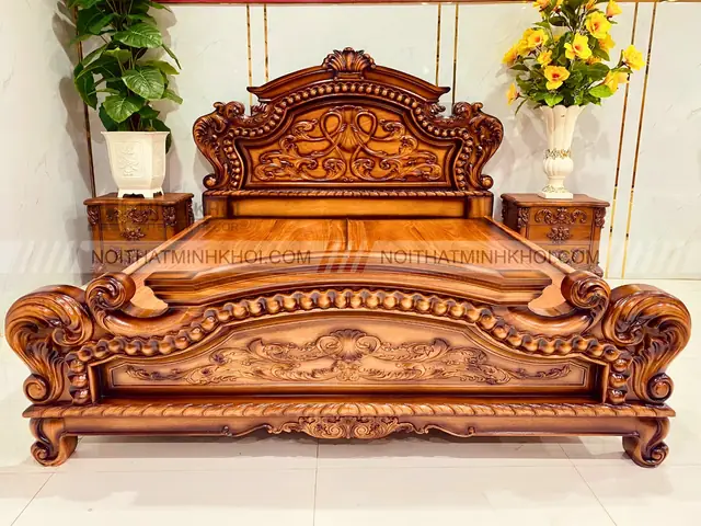 Mẫu Giường Hoa La Tây
