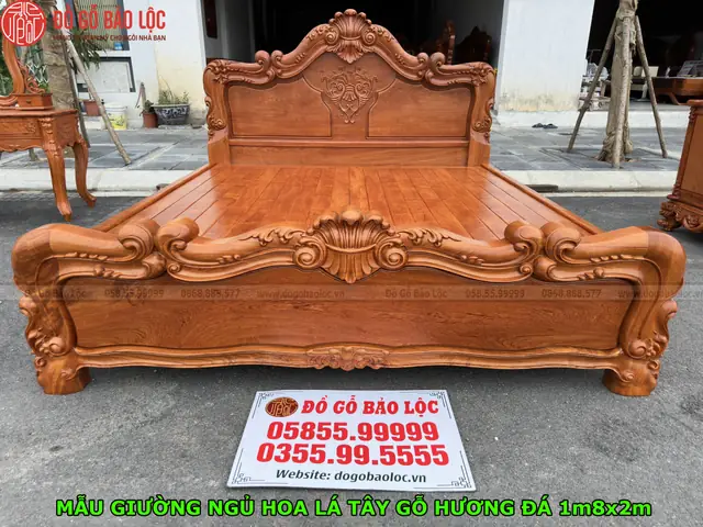 Mẫu Giường Hoa La Tây