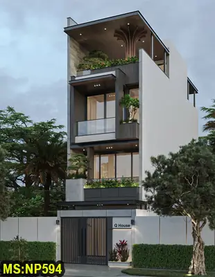 Mẫu Nhà 3 Tầng Đẹp Nhất 2018