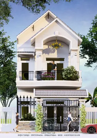 Mẫu Nhà Biệt Thự Phố