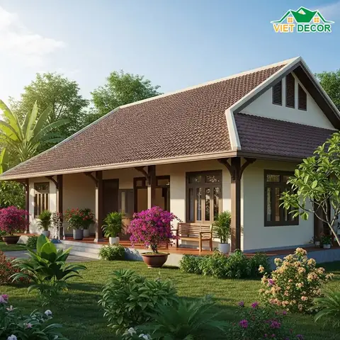 Mẫu Nhà Cấp 3 Đẹp Ở Nông Thôn