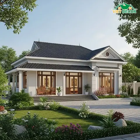 Mẫu Nhà Cấp 3 Đẹp Ở Nông Thôn