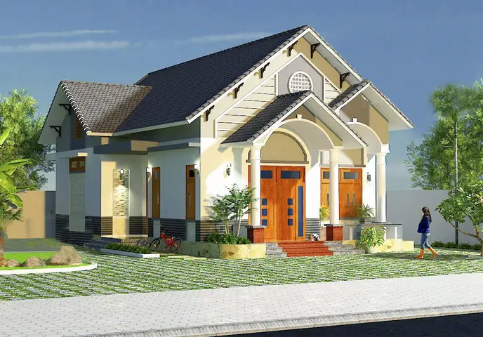 Mẫu Nhà Cấp 4 10x15m
