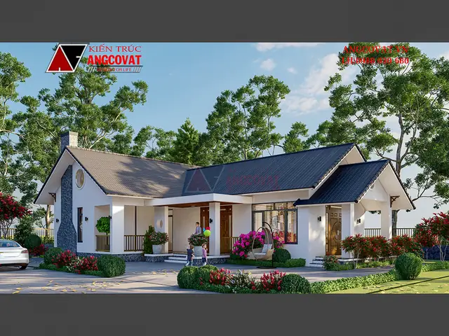 Mẫu Nhà Cấp 4 160m2
