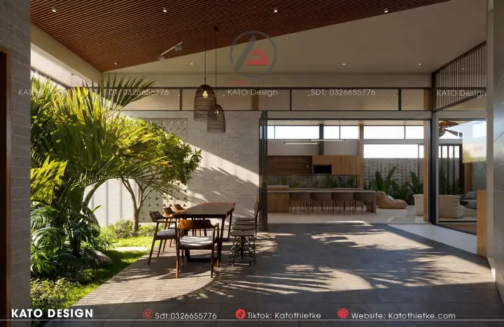 Mẫu Nhà Cấp 4 160m2