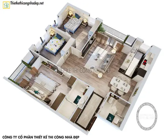 Mẫu Nhà Cấp 4 160m2