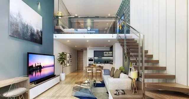 Mẫu Nhà Cấp 4 Có Gác Lửng 6x20