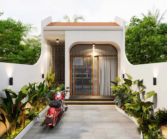 Mẫu Nhà Cấp 4 Đẹp 4x15