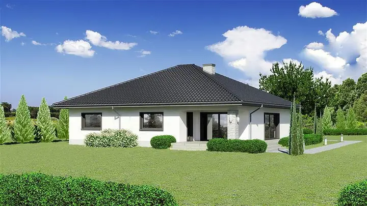 Mẫu Nhà Cấp 4 Kiểu Châu Âu