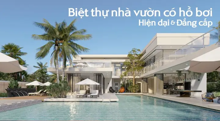 Mẫu Nhà Có Hồ Bơi