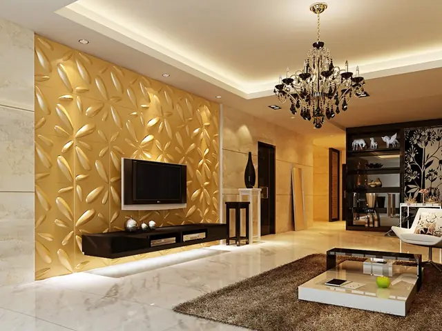 Mẫu Nhà Dán Tường Đẹp