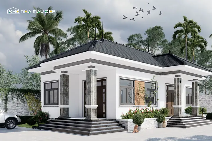 Mẫu Nhà Đẹp 4 Phòng Ngủ