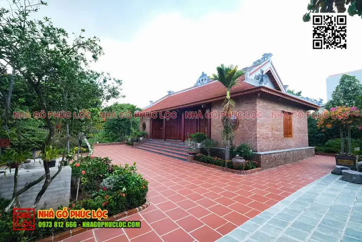 Mẫu Nhà Gỗ 3 Gian 2 Chái