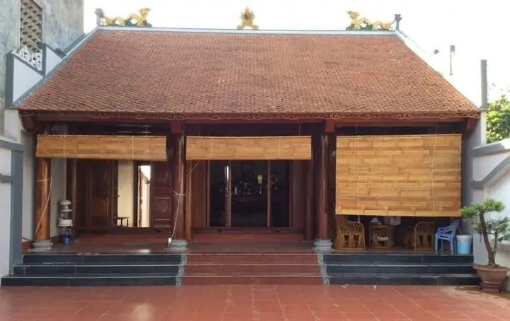 Mẫu Nhà Gỗ 3 Gian 2 Chái