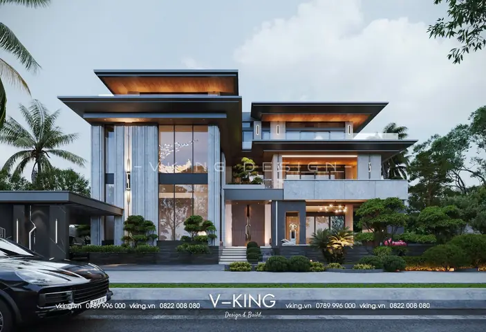 Mẫu Nhà Kiến Trúc Hiện Đại