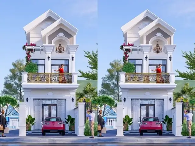 Mẫu Nhà Ống 2 Tầng Đẹp 2016