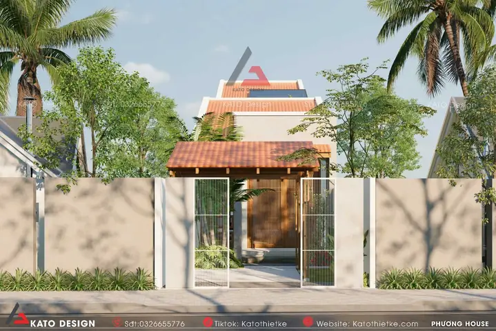 Mẫu Nhà Ống Ngang 5m