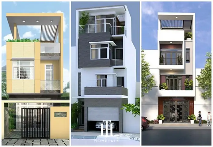 Mẫu Nhà Ống Sơn Ngoại Thất Đẹp