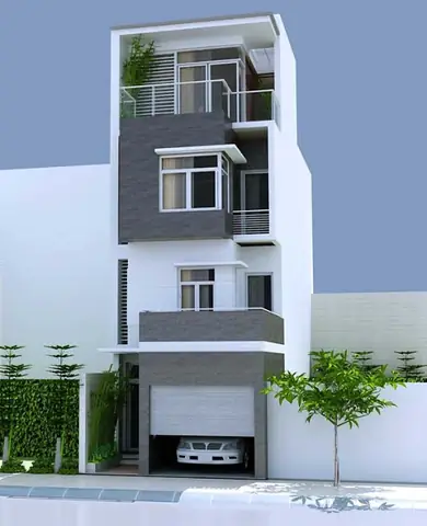 Mẫu Nhà Ống Sơn Ngoại Thất Đẹp