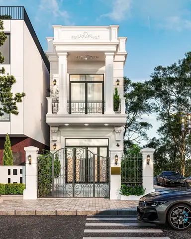 Mẫu Nhà Phố 2 Tầng Hiện Đại
