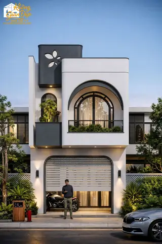 Mẫu Nhà Phố 2 Tầng Hiện Đại