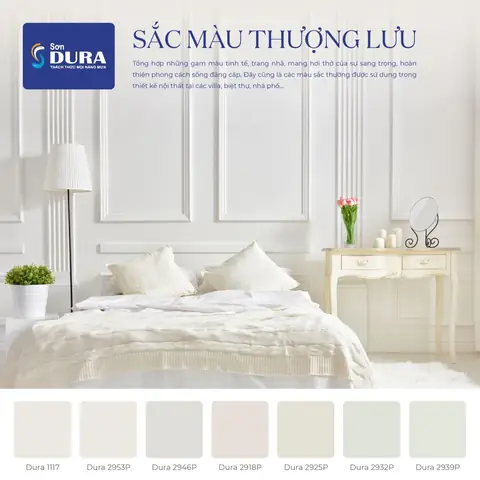 Mau Nha Son Mau Trang