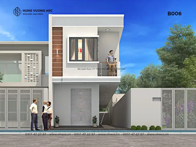 Mẫu Nhà Trọ 2 Tầng Đẹp