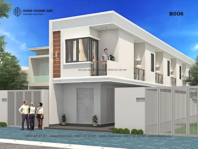 Mẫu Nhà Trọ 2 Tầng Đẹp