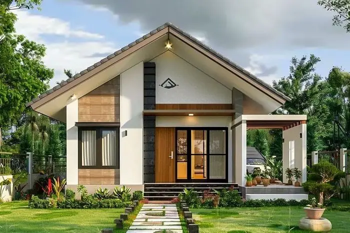 Mẫu Nhà Vườn Đẹp Đơn Giản