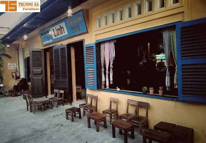 Mẫu Quán Cà Phê Vỉa Hè Đẹp