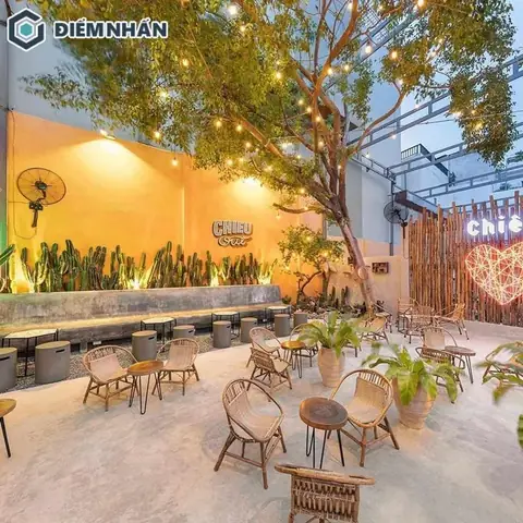 Mẫu Quán Cà Phê Vỉa Hè Đẹp