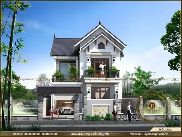 Màu Sơn Cho Nhà Tân Cổ Điển