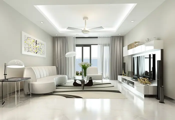 Màu Sơn Phòng Khách Đẹp Nhất 2019
