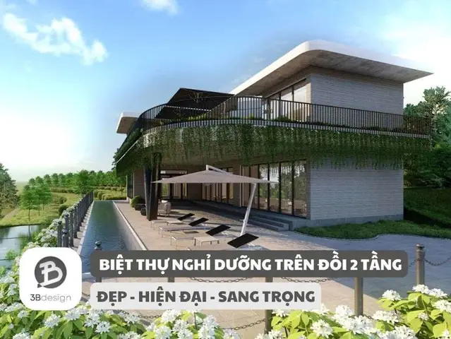 Mẫu Thiết Kế Biệt Thự Nghỉ Dưỡng