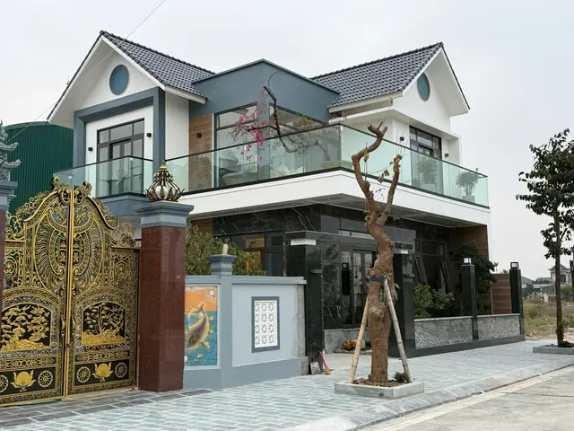 Mẫu Thiết Kế Nhà Biệt Thự 2 Tầng 100m2