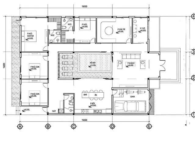 Mẫu Thiết Kế Nhà Cấp 4 10x10m