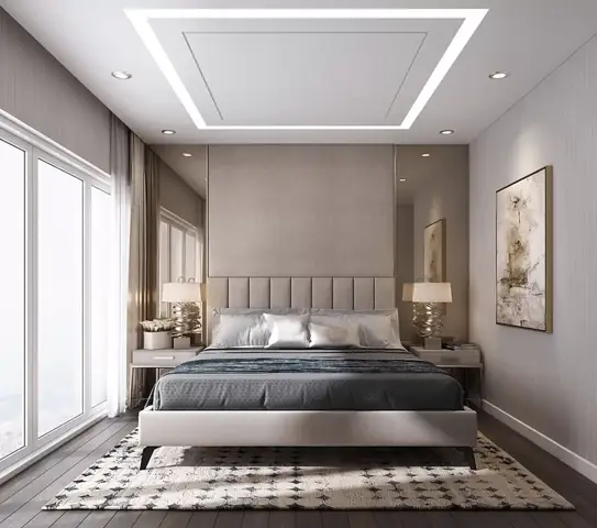 Mẫu Trần Thạch Cao Giật Cấp Phòng Ngủ