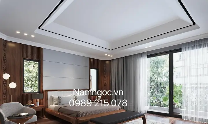 Mẫu Trần Thạch Cao Giật Cấp Phòng Ngủ