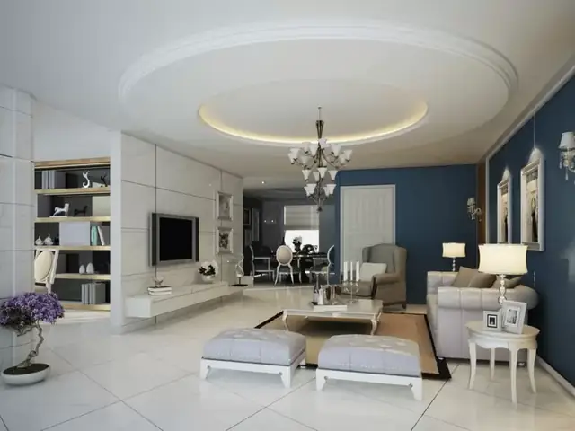 Mẫu Trần Thạch Cao Tròn