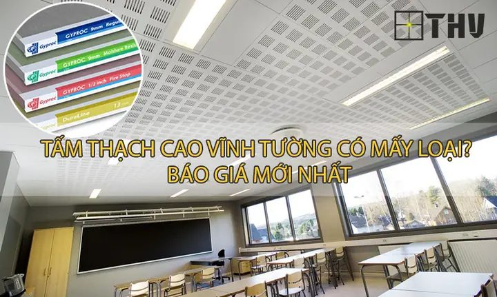 Mẫu Trần Thạch Cao Vĩnh Tường