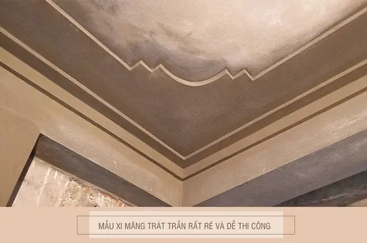 Mẫu Trát Trần Nhà Đẹp