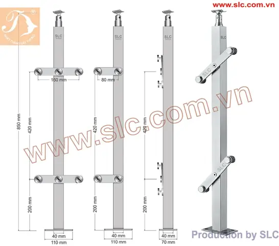 Mau Tru Lan Can Inox
