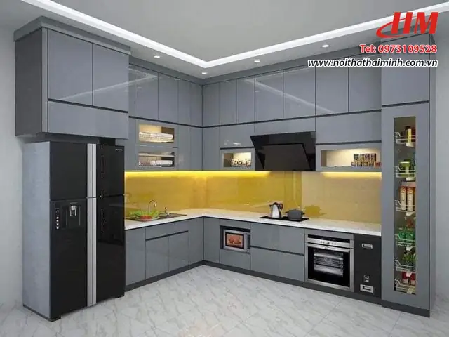 Mẫu Tủ Bếp Bằng Nhựa