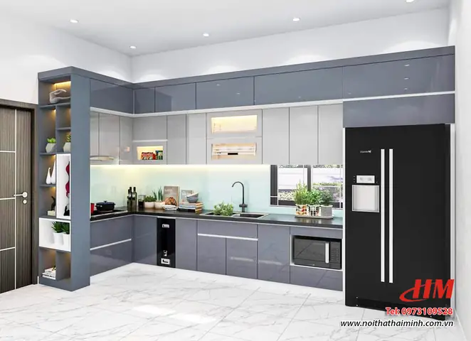 Mẫu Tủ Bếp Bằng Nhựa