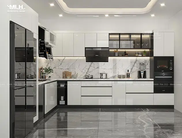 Màu Tủ Bếp Hợp Phong Thủy