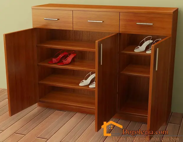 Mẫu Tủ Giày Gỗ Đẹp