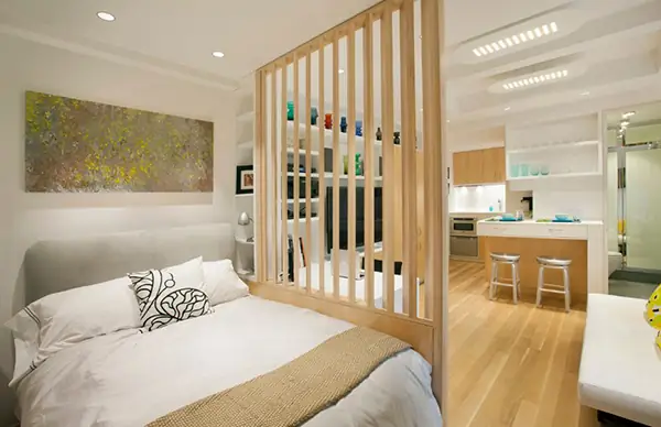 Mẫu Vách Ngăn Phòng Khách Và Phòng Ngủ