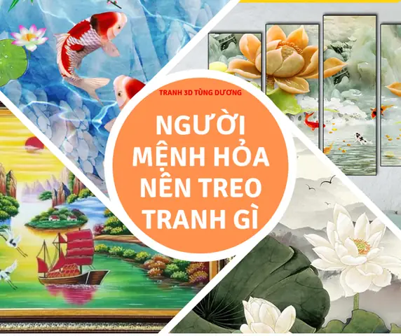 Menh Hoa Treo Tranh Gi